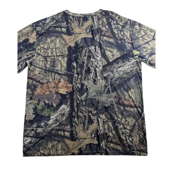 Red Head Mossy Oak Break Up Mens 2XL Hardwoods Camo Hunting T-Shirt Long Sleeve - Picture 2 of 11
